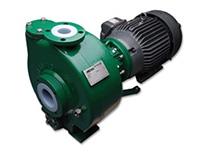 ANSIMAG KV Vertical Sealless Magnetic Drive ETFE Lined Pump