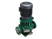 ANSIMAG KV Vertical Sealless Magnetic Drive ETFE Lined Pump